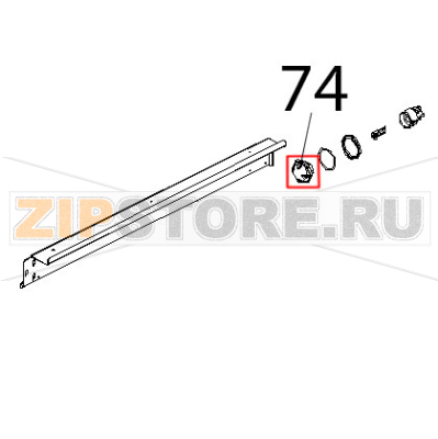 Vetro portalampada vapore 2002 Unox XV 703G Vetro portalampada vapore 2002 Unox XV 703GЗапчасть на деталировке под номером: 74