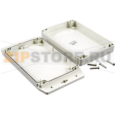 Корпус 120x66x62 мм, материал: пластик, серый, 1 шт Hammond 1555CF42GY 