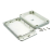 Корпус 120x66x62 мм, материал: пластик, серый, 1 шт Hammond 1555CF42GY - Корпус 120x66x62 мм, материал: пластик, серый, 1 шт Hammond 1555CF42GY