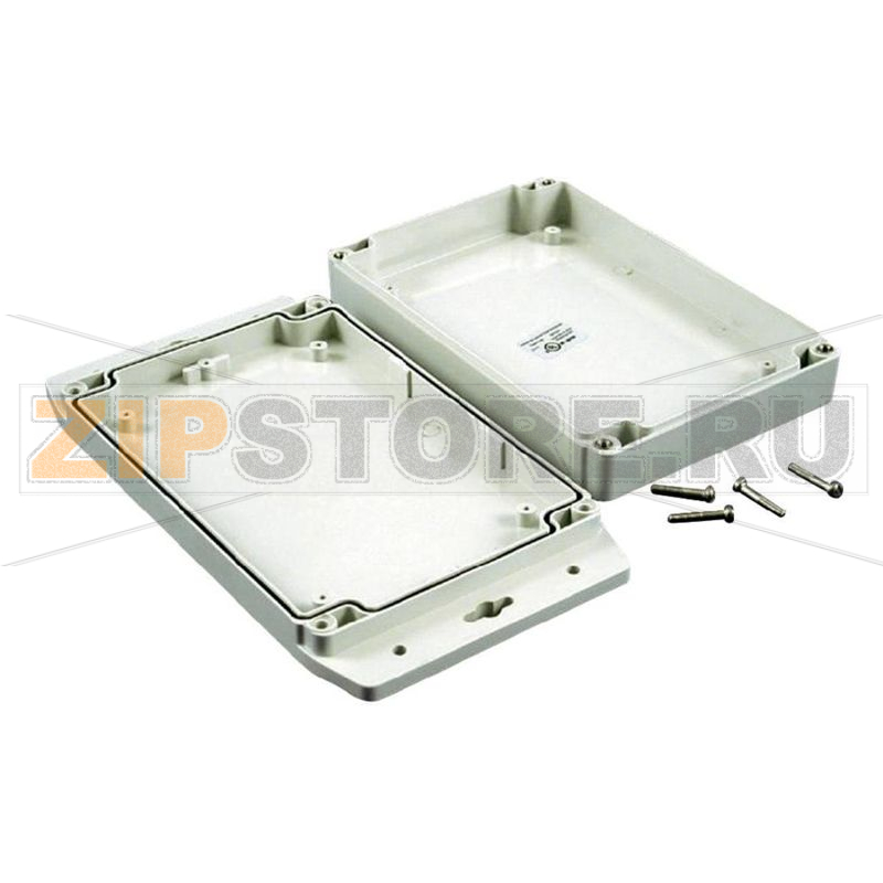 Корпус 120x66x62 мм, материал: пластик, серый, 1 шт Hammond 1555CF42GY 