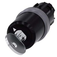 АКТУАТОР ПОВОРОТНОГО ПЕРЕКЛЮЧАТЕЛЯ С КЛЮЧОМ CES, 22MM, КРУГЛ., ПЛАСТИК С МЕТАЛЛИЧЕСКИМ ФРОНТАЛЬНЫМ КОЛЬЦОМ, НОМЕР ЗАМКА LSG1, С 2 КЛЮЧАМИ, 2 КОММУТАЦИОННЫХ ПОЛОЖЕНИЯ: O<I, БЕЗ ФИКСАЦИИ, УГОЛ ПОВОРОТА РУКОЯТКИ 45 ГРАД. : 10:30Ч./12Ч., ПОЛОЖЕНИЕ ИЗЪЯТИЯ КЛЮ