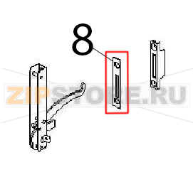Flat bracket Angelo Po 1G1PE2EV Flat bracket Angelo Po 1G1PE2EVЗапчасть на деталировке под номером: 8