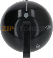 KNOB NARDI BLACK ø 35 mm 
