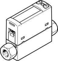 Датчик расхода Festo SFAH-50U-G18FS-PNLK-PNVBA-M8
