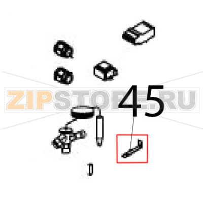 Support Angelo Po IS102SR Support Angelo Po IS102SRЗапчасть на деталировке под номером: 45