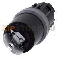 АКТУАТОР ПОВОРОТНОГО ПЕРЕКЛЮЧАТЕЛЯ С КЛЮЧОМ IKON, 22MM, КРУГЛ., ПЛАСТИК С МЕТАЛЛИЧЕСКИМ ФРОНТАЛЬНЫМ КОЛЬЦОМ, НОМЕР ЗАМКА 360012K1, С 2 КЛЮЧАМИ, 2 КОММУТАЦИОННЫХ ПОЛОЖЕНИЯ: O-I, С ФИКСАЦИЕЙ, УГОЛ ПОВОРОТА РУКОЯТКИ 90 ГРАД. : 10:30Ч./13:30Ч., ПОЛОЖЕНИЕ ИЗЪЯ