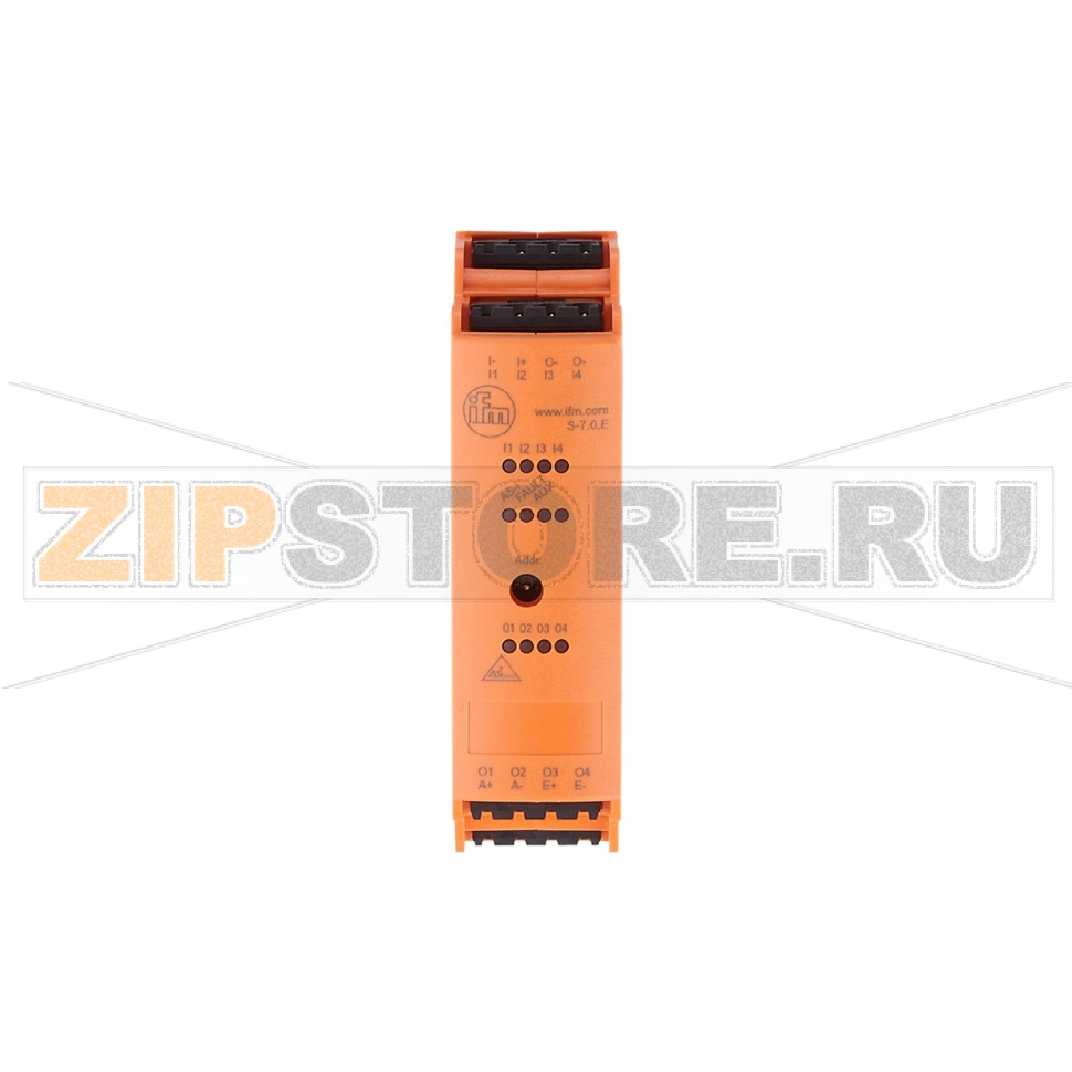 Модуль безопасности для установки в шкаф управления AS-интерфейс IFM AC3251 