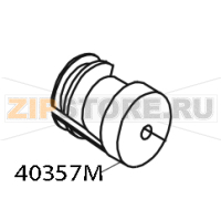 Assembly, stepper motor pulley (8 dots/mm) Zebra 105SE