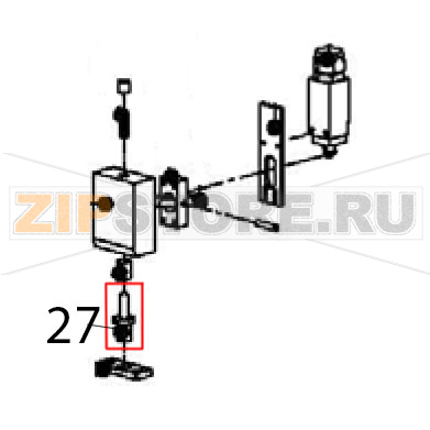 Locking peg tub Escher PM 60-V Locking peg tub Escher PM 60-VЗапчасть на деталировке под номером: 27