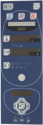 ЭЛЕКТРОННАЯ ПАНЕЛЬ ГОЛУБАЯ 