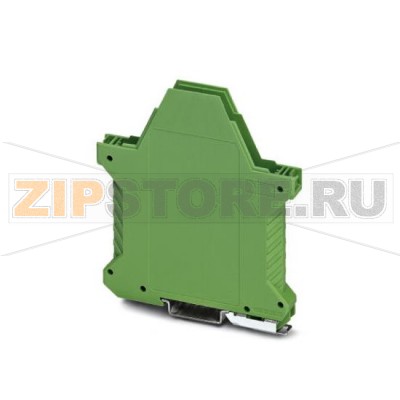 Нижняя часть корпуса в сборе Phoenix Contact ME 12,5 UTG/FE GN с функциональным заземляющим контактом (корпус закрытый) и металлической защелкой.Минимальный заказ: 10 шт.Упаковка: 10 шт.