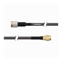 Кабель коаксиальный Turck TN-UHF-CBL-HF240-RPTNC-12-SMA