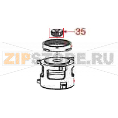 Reduction gear ø 41 mm 25 teeth Mazzer Robur Reduction gear ø 41 mm 25 teeth Mazzer Robur

Запчасть на сборочном чертеже под номером: 35

Название запчасти Mazzer на английском языке: Reduction gear ø 41 mm 25 teeth Mazzer Robur