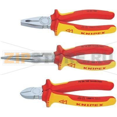 Инструменты электроизолированные в наборе, 3 предмета Knipex 00 20 12 