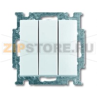 Выключатель трехклавишный ABB 2CKA001012A2155