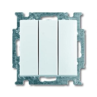 Выключатель трехклавишный ABB 2CKA001012A2155