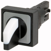 Головка переключателя, 3 положения, белая, с фиксацией Eaton Q25WK3R1