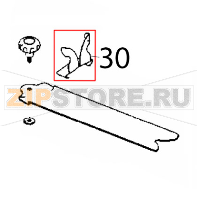 Packaging pin Rollmatic CP 42 Packaging pin Rollmatic CP 42Запчасть на деталировке под номером: 30
