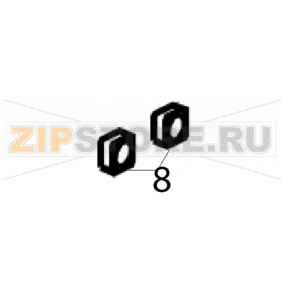 Spacer (panel switch) Sato LT408 LH Spacer (panel switch) Sato LT408 LHЗапчасть на деталировке под номером: 8Название запчасти на английском языке: Spacer (panel switch) Sato LT408 LH.
