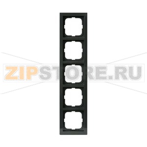 Рамка пятиместная, антрацитовая ABB 2TKA000432G1 