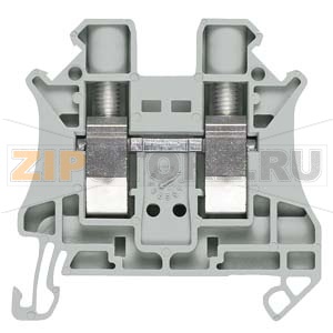 Through-type terminals with screw terminal terminal size 2.5 mm² terminal width 5.2 mm color gray Siemens 8WH1000-0AF00 