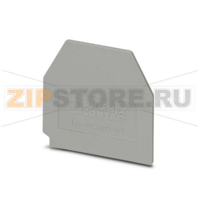 Разделительная пластина Phoenix Contact TP-MBK 6/E Цвет: cерый.Минимальный заказ: 50 шт.Упаковка: 50 шт.