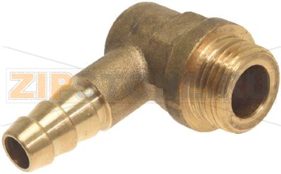 КОЛЕНЧАТЫЙ КОНЦЕВОЙ ФИТИНГ ДЛЯ ШЛАНГА 