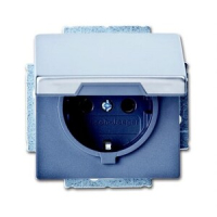 Розетка 16 А, 250 В, сталь ABB 2CKA002018A1490