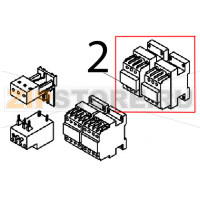 Teleruttore BF32, 230 V, 50/60 Hz Angelo Po FX82E2T
