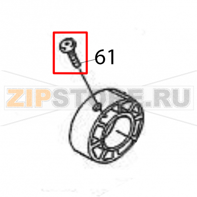 Pan head p tight screw Sato M84Pro Pan head p tight screw Sato M84ProЗапчасть на деталировке под номером: 61Название запчасти на английском языке: Pan head p tight screw Sato M84Pro.