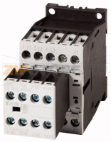 Контактор 15А, 24В (DC), 2НО+2НЗ доп. контакты, AC-3, АС4 Eaton DILM15-22(24VDC)