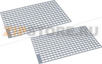 KIT GRIGLIA MODULO 370x230 mm 2 Pz