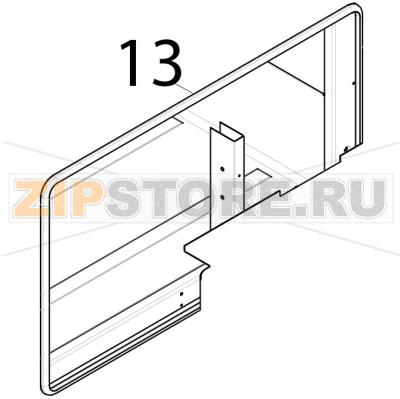 Guarnizione facciata Tecnoeka KF 965 Guarnizione facciata Tecnoeka KF 965Запчасть на деталировке под номером: 13