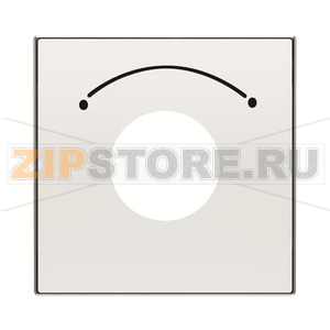 Накладка для выключателя с ключом, альпийский белый ABB 2CLA855300A1101 