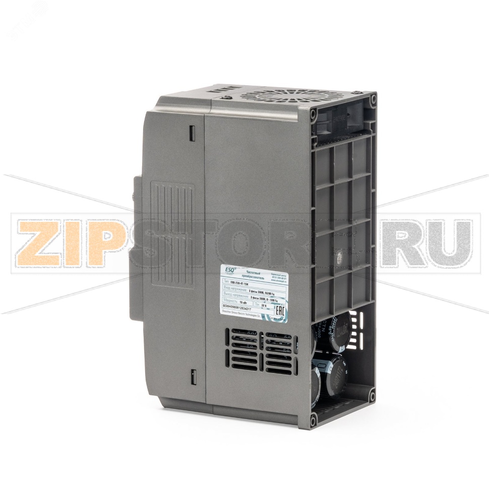 Преобразователь частоты 15 кВт, 380 В, 0-599 Гц, IP20 ESQ 08.04.304430 