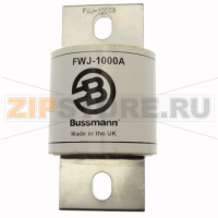 Предохранитель, 1000 A, AC 1000 В, DC 800 В, 100 кА, 89x173 мм, UL Eaton 1000A 1000V AC SEMI-COND