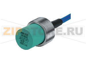 Индуктивный датчик Inductive sensor NJ10-22-N-G-5M Pepperl+Fuchs General specificationsSwitching functionNormally closed (NC)Output typeNAMURRated operating distance10 mmInstallationnon-flushAssured operating distance0 ... 8.1 mmReduction factor rAl 0.4Reduction factor rCu 0.3Reduction factor r304 0.85Nominal ratingsNominal voltage8 VSwitching frequency0 ... 2000 HzHysteresistyp. 3  %Current consumptionMeasuring plate not detectedmin. 3 mAMeasuring plate detected&le 1 mAFunctional safety related parametersMTTFd4560 aMission Time (TM)20 aDiagnostic Coverage (DC)0 %Compliance with standards and directivesStandard conformityNAMUREN 60947-5-6:2000 IEC 60947-5-6:1999Approvals and certificatesUL approvalcULus Listed, General PurposeCSA approvalcCSAus Listed, General PurposeCCC approvalCCC approval / marking not required for products rated &le36 VAmbient conditionsAmbient temperature-25 ... 100 °C (-13 ... 212 °F)Mechanical specificationsConnection typecable PVC , 5 mCore cross-section0.75 mm2Housing materialStainless steel 1.4305 / AISI 303Sensing facePBTHousing diameter21 mmDegree of protectionIP68CableBending radius> 10 x cable diameterGeneral informationUse in the hazardous areasee instruction manualsCategory2G 1D
