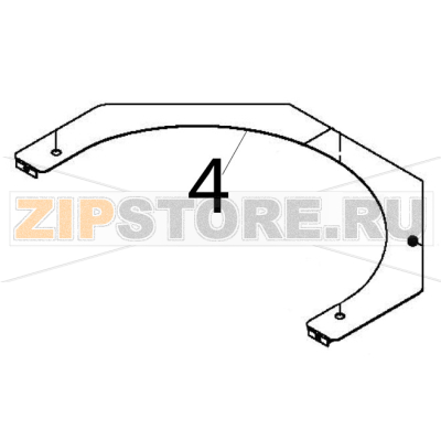 Cover Escher PM 60-V Cover Escher PM 60-VЗапчасть на деталировке под номером: 4