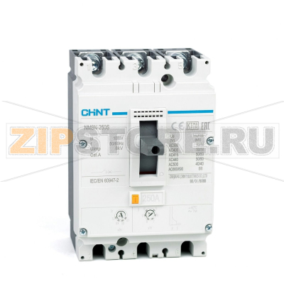 Выключатель автоматический 225 А, 150 кА, 3 полюса Chint NM8N-250R 