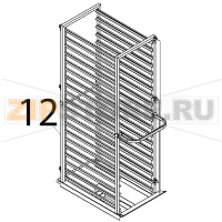Struttura roll-in p/vassoi Angelo Po FX201G3
