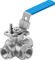 Кран шаровой Festo VZBE-1/2-T-63-F-3T-F04-M-V15V15
