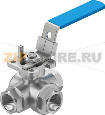 Кран шаровой Festo VZBE-1/2-T-63-F-3T-F04-M-V15V15 