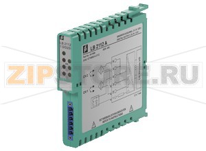 Компонент цифрового выхода Digital Output with Position Feedback LB2112A Pepperl+Fuchs SlotsOccupied slots1SupplyConnectionbackplane busRated voltage12 V DC , only in connection with the power supplies LB9***Power dissipation1.3 WPower consumption1.8 WInternal busConnectionbackplane busInterfacemanufacturer-specific bus to standard com unitDigital inputNumber of channels2Sensor interfaceConnectionNAMUR sensorConnection [2]volt-free contactConnection [3]active binary signal 24 V DCConnectionchannel I: 2+, 5- channel II: 3+, 6-Rated valuesacc. to EN 60947-5-6 (NAMUR)Switching point/switching hysteresis1.2 ... 2.1 mA / &plusmn 0.2 mAVoltage8.2 VInternal resistor1 k&OmegaLine fault detectioncan be switched on/off for each channel via configuration toolConnectionmechanical switch with additional resistors (see connection diagram) proximity switches without additional wiringShort-circuit< 360 &OmegaOpen-circuit< 0.35 mAMinimum pulse duration1 msDigital outputNumber of channels1Suitable field devicesField deviceSolenoid ValveField device [2]audible alarmField device [3]visual alarmConnectionchannel I: 1+, 4-Open loop voltage25.3 VCurrent limit75 mAInternal resistor329 &OmegaLine fault detectioncan be switched on/off for each channel via configuration tool , also when turned off (every 2.5 s the valve is turned on for 2 ms)Short-circuit< 25 &OmegaOpen-circuit> 3.5 k&OmegaResponse time20 ms (depending on bus cycle time)Watchdogwithin 0.5 s the device goes in safe state, e.g. after loss of communicationIndicators/settingsLED indicatorLED green: supply LED red: line fault, per channel LED yellow: signal (status), per channelDirective conformityElectromagnetic compatibilityDirective 2014/30/EUEN 61326-1ConformityElectromagnetic compatibilityNE 21Degree of protectionIEC 60529Ambient conditionsAmbient temperature-20 ... 60 °C (-4 ... 140 °F)Storage temperature-25 ... 85 °C (-13 ... 185 °F)Shock resistanceshock type I, shock duration 11 ms, shock amplitude 15 g, number of shocks 18Vibration resistancefrequency range 10 ... 150 Hz transition frequency: 57.56 Hz, amplitude/acceleration &plusmn 0.075 mm/1 g 10 cyclesfrequency range 5 ... 100 Hz transition frequency: 13.2 Hz amplitude/acceleration &plusmn 1 mm/0.7 g 90 minutes at each resonanceDamaging gasdesigned for operation in environmental conditions acc. to ISA-S71.04-1985, severity level G3Mechanical specificationsDegree of protectionIP20 when mounted on backplaneConnectionremovable front connector with screw flange (accessory)wiring connection via spring terminals (0.14&nbsp...&nbsp1.5&nbspmm2) or screw terminals (0.08&nbsp...&nbsp1.5&nbspmm2)Massapprox. 110 gDimensions16 x 100 x 102 mm (0.63 x 3.9 x 4 inch)Data for application in connection with hazardous areasEU-Type Examination CertificatePTB 03 ATEX 2042Marking II (1) G [Ex ia] IIC  II (1) D [Ex ia] IIICInputVoltage14 VCurrent16 mAPower55 mW (linear characteristic)Internal capacitance1.65 &microFInternal inductance0 mHOutputVoltage27.8 VCurrent108 mAPower751 mWInternal capacitance1.65 &microFInternal inductance0 mHCertificatePF 08 CERT 1234 XMarking II 3 G Ex nA IIC T4 GcGalvanic isolationInput/power supply, internal bussafe electrical isolation acc. to EN 60079-11, voltage peak value 375 VOutput/power supply, internal bussafe electrical isolation acc. to EN 60079-11, voltage peak value 375 VDirective conformityDirective 2014/34/EUEN 60079-0:2009 EN 60079-11:2007 EN 60079-15:2010 EN 61241-11:2006International approvalsATEX approvalPF 08 CERT 1234 X PTB 03 ATEX 2042UL approvalE106378Control drawing116-0321Approved forcUL (Canada): CL I Zn. 2 IIC IS circuits for CL I Zn. 0 IIC ULus (USA): CL I Div. 2 Grp. A, B, C, D IS circuits for CL I,  II, III Div. 1 Grp. A, B, C, D, E, F, GIECEx approvalBVS 09.0037XApproved forEx nA [ia Ga] IIC T4 Gc [Ex ia Da] IIICEAC approvalRussia: RU C-IT.MIII06.B.00129Marine approvalLloyd Register15/20021DNV GL MarineTAA0000034American Bureau of ShippingT1450280/UNBureau Veritas Marine22449/B0 BV