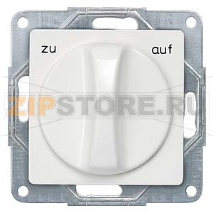 DELTA I-SYSTEM ТИТАНОВО-БЕЛЫЙ ВЫКЛЮЧАТЕЛЬ ЖАЛЮЗИ ПОВОРОТНЫЙ 1-ПОЛЮС. 55Х55ММ МОНТИРУЕМЫЙ ПОД ШТУКАТУРКУ  С ФИКСАЦИЕЙ В 3-Х ПОЗИЦИЯХ И СИМВ. &quot;ВВЕРХ-0-ВНИЗ&quot; Siemens 5TA7663 