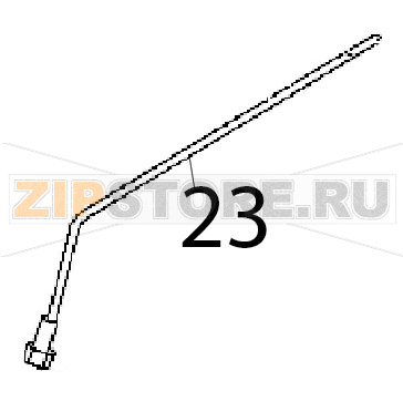 Tubo pieghevole DN10, L=600 Angelo Po 1G1FA0G Tubo pieghevole DN10, L=600 Angelo Po 1G1FA0GЗапчасть на деталировке под номером: 23