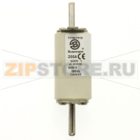 Предохранитель, 125 A, AC 660 В, 100 кА, DIN 0, aR, DIN, IEC Eaton FUSE 125A 660V DIN 0 AR