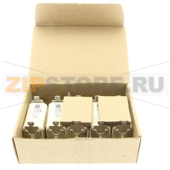 Предохранитель, 125 A, AC 660 В, 100 кА, DIN 0, aR, DIN, IEC Eaton FUSE 125A 660V DIN 0 AR 