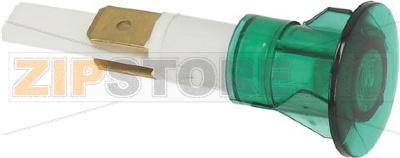 INDICATOR LIGHT GREEN 230V 