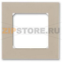 Рамка одноместная, кофе макиато/белый ABB 2CHH015010A6018