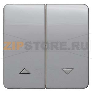 DELTA PROFIL СЕРЕБРЯНЫЙ ВЫКЛЮЧАТЕЛЬ 2 КЛАВИШИ С &quot;ВВЕРХ/ВНИЗ&quot; СИМВОЛАМИ Siemens 5TG7934 